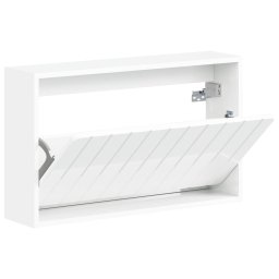 vidaXL Wandgemonteerde Schoenkast ZWOLLE 71 x 17 x 43 cm Bewerkt hout