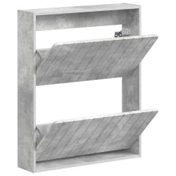 vidaXL Wandgemonteerde Schoenkast ZWOLLE 71 x 17 x 86 cm Bewerkt hout