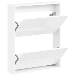 vidaXL Wandgemonteerde Schoenkast ZWOLLE 71 x 17 x 86 cm Bewerkt hout