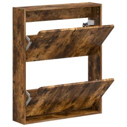 vidaXL Wandgemonteerde Schoenkast ZWOLLE 71 x 17 x 86 cm Bewerkt hout