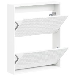 vidaXL Wandgemonteerde Schoenkast ARNHEM 71 x 17 x 86 cm Bewerkt hout