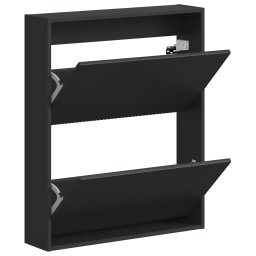 vidaXL Wandgemonteerde Schoenkast ARNHEM 71 x 17 x 86 cm Bewerkt hout