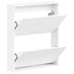 vidaXL Wandgemonteerde Schoenkast ARNHEM 71 x 17 x 86 cm Bewerkt hout