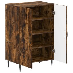 vidaXL Schoenenkast HAARLEM 59,5 x 39,5 x 89,5 cm Bewerkt hout