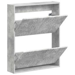 vidaXL Wandgemonteerde Schoenkast DELFT 71 x 17 x 86 cm Bewerkt hout