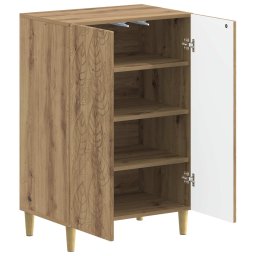 vidaXL Schoenenkast DELFT 59,5 x 39,5 x 90 cm Bewerkt hout