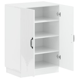vidaXL Schoenenkast HOORN 59,5 x 39,5 x 87 cm Bewerkt hout