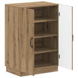vidaXL Schoenenkast HOORN 59,5 x 39,5 x 87 cm Bewerkt hout