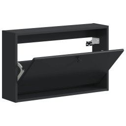 vidaXL Wandgemonteerde Schoenkast BREDA 71 x 17 x 43 cm Bewerkt hout
