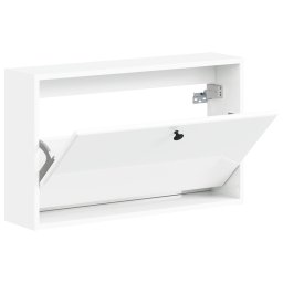 vidaXL Wandgemonteerde Schoenkast BREDA 71 x 17 x 43 cm Bewerkt hout