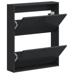 vidaXL Wandgemonteerde Schoenkast BREDA 71 x 17 x 86 cm Bewerkt hout