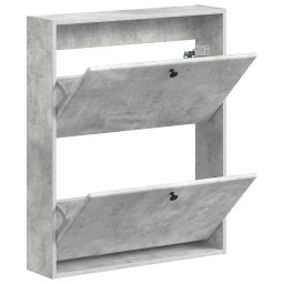 vidaXL Wandgemonteerde Schoenkast BREDA 71 x 17 x 86 cm Bewerkt hout