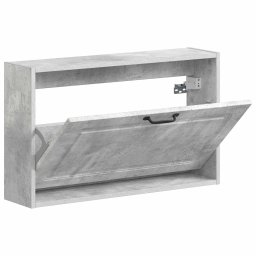 vidaXL Wandgemonteerde Schoenkast UTRECHT 71 x 17 x 43 cm Bewerkt hout