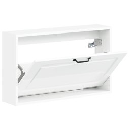 vidaXL Wandgemonteerde Schoenkast UTRECHT 71 x 17 x 43 cm Bewerkt hout