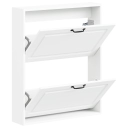 vidaXL Wandgemonteerde Schoenkast UTRECHT 71 x 17 x 86 cm Bewerkt hout