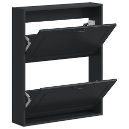 vidaXL Wandgemonteerde Schoenkast UTRECHT 71 x 17 x 86 cm Bewerkt hout