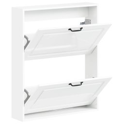 vidaXL Wandgemonteerde Schoenkast UTRECHT 71 x 17 x 86 cm Bewerkt hout