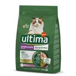 Ultima Cat Sterilized Hairball Kalkoen - 2,5 kg