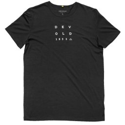 DEVOLD Active 1853 Tee Man black - T- shirt XL