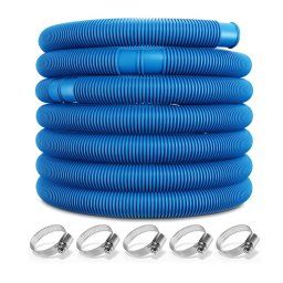 Zwembadslang Blauw Ø38mm 10m