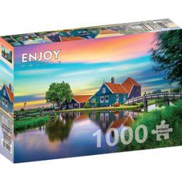 Farm House in the Netherlands Puzzel (1000 stukjes)