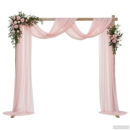 vidaXL Trouwrand Licht Bruin 225 x 95 x 226 cm Massief grenenhout