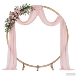 vidaXL Trouwrand Licht Bruin 224 x 80 x 220 cm Massief grenenhout