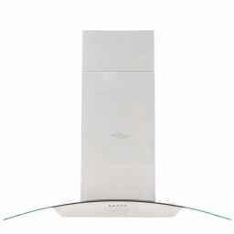 vidaXL Eilandafzuigkap 756 m³/u LED 90 cm roestvrij staal