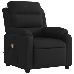 vidaXL Massagestoel met zwarte stof