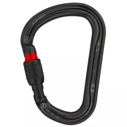 PETZL William Screw-Lock black - Schroefkarabiner