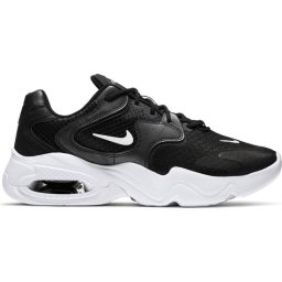 Nike - maat 38.5 - Air Max 2X Dames Sneakers - Black/White-Black