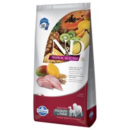 Voordeelpakket: 2x10kg N&D Dog Tropical Selection met kip droog hondenvoer