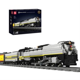 Mould King 12031 – Mould King Union Pacific 844 stoomlocomotief