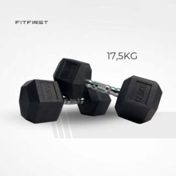 FitFirst Hex Dumbells 17.5 kg