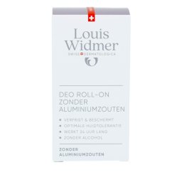 Louis Widmer Deo Roll-on Zonder Aluminiumzouten Licht Geparfumeerd
