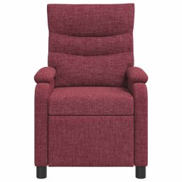 vidaXL Relaxfauteuil Wijnrood Stof