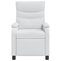 vidaXL Relaxfauteuil Wit Stof
