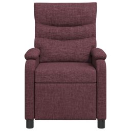 vidaXL Relaxfauteuil Paars Stof