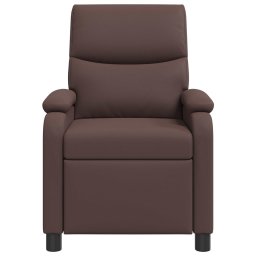 vidaXL Relaxfauteuil Bruin Kunstleer