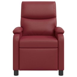 vidaXL Relaxfauteuil Wijnrood Kunstleer