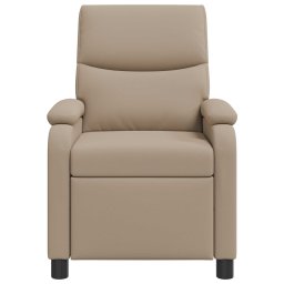 vidaXL Relaxfauteuil Cappuccino Kunstleer