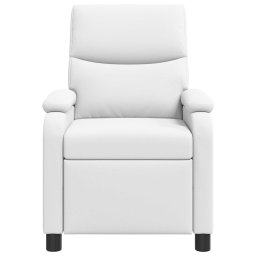 vidaXL Relaxfauteuil Wit Kunstleer