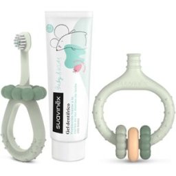 Suavinex Baby & Kids My First Dental Care Set Gift Set voor baby’s en kinderen Green