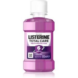 Listerine Essential Care Teeth Protection Mondwater voor Complete Verzorging van Tanden 6in1 80 ml