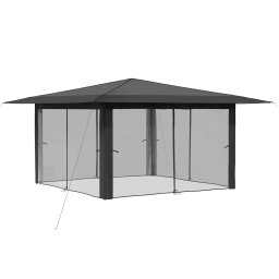 vidaXL Paviljoen met 4 Zijwanden 4 x 4 m