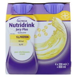 Nutridrink Jucy Plus Peer-Vlierbloesem