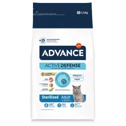 Advance Sterilized met Kalkoen Kattenvoer - 1,5 kg