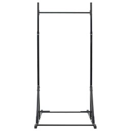 vidaXL Optrekstang Station Zwart 100,5 x 102 x 234,5 cm