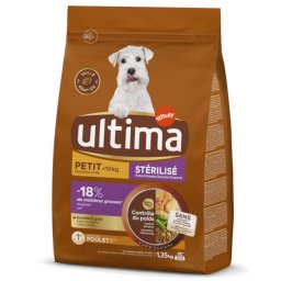 1,35kg Ultima Dog Mini Sterilized Kip​​​​​​ droogvoer voor honden