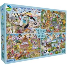 Janice Daughters - Wings in the Wild Puzzel (4x500 stukjes)